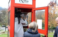 Amares - Cabine telefónica transforma-se em micro-biblioteca em Caldelas