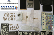 PSP detém homem e mulher na posse de 280 doses de droga em Guimarães
