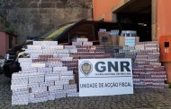 GNR apreende 410 mil cigarros em Barcelos