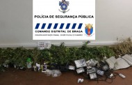 Fogo em casa tramou traficante de droga, em Guimarães