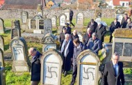 Cemitério judaico vandalizado em França