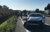 Seis agentes da PSP feridos em colisão frontal com veículo ligeiro em Famalicão
