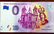Nossa Senhora do Sameiro na nota de Zero euros