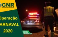 Operação Carnaval 2020 da GNR arranca este sábado e termina dia 25