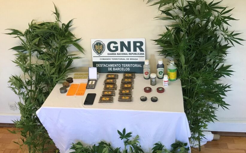 GNR detém suspeito de tráfico de droga em Barcelos