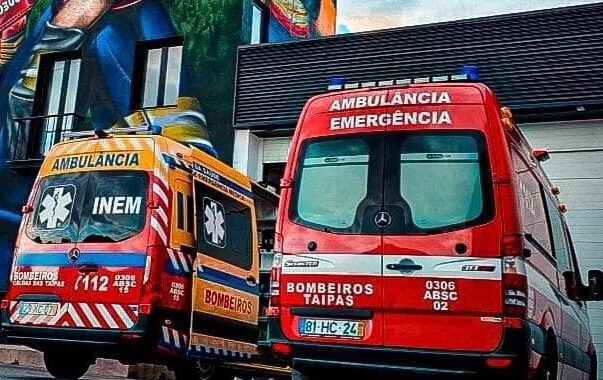 Despiste de motociclo faz um ferido em Guimarães