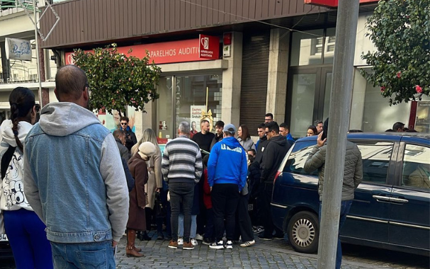 Criança atropelada no centro da cidade Famalicão