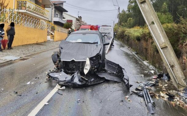 Despiste faz um ferido em Famalicão