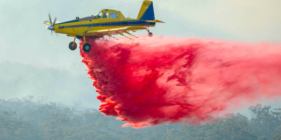 Calda vermelha, a ‘nova arma’ dos bombeiros portugueses no combate a incêndios